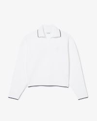 Tennis-Sweatshirt Heritage mit Polokragen