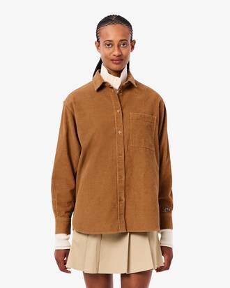 XL-Overshirt aus Cord