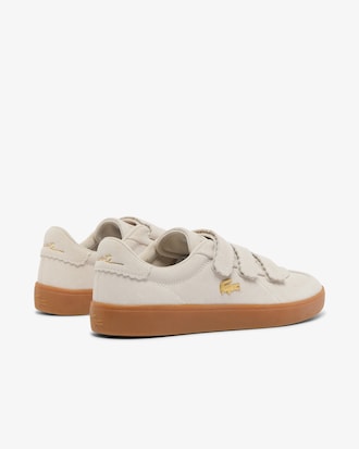 Damen-Sneakers Baseshot Pro Strap aus Wildleder