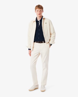 Slim Fit-Hemd aus Baumwollpiqué