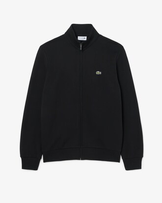 Sweatshirt aus Fleece mit Rei&szlig;verschluss