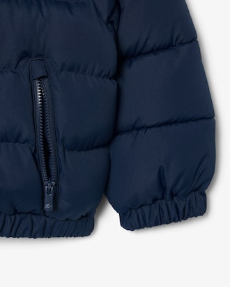 Unisex-Puffer-Jacke mit Kapuze