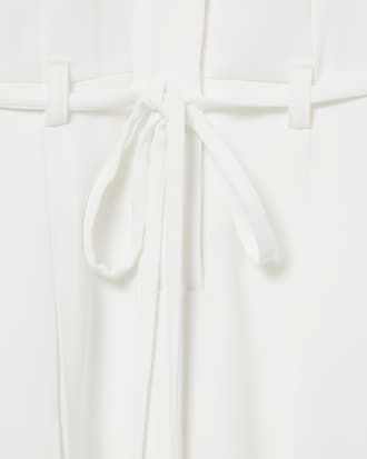 Polokleid Runway mit Stickdetails und Faltenrock