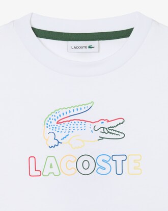 Oversized T-Shirt aus Baumwolle mit Print   