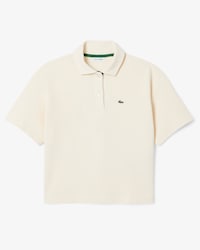 Oversized Polohemd aus Piqué   