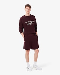 Relaxed Fit-Shorts Tennis Heritage aus Interlock