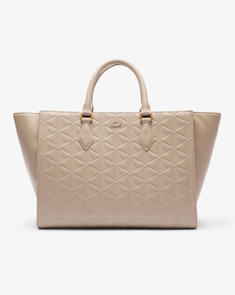 Große Tote Bag Maheki mit Monogramm