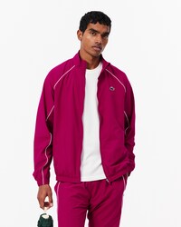 Wasserabweisende, sportliche Trainingsjacke mit Einfassung