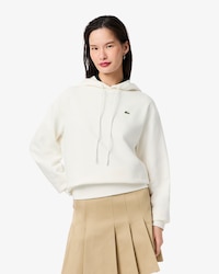 Übergroßer Hoodie aus Fleece