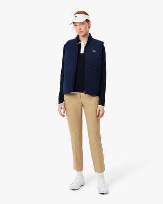 Dehnbarer Golf-Pullover mit Polokragen
