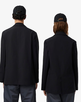 Taillierte, technische Jacke Lacoste x Alpine
