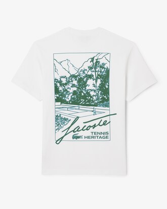 T-Shirt aus Jersey mit Print
