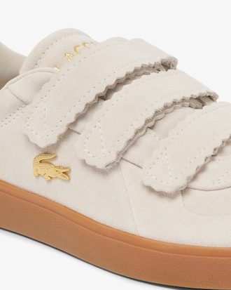 Damen-Sneakers Baseshot Pro Strap aus Wildleder