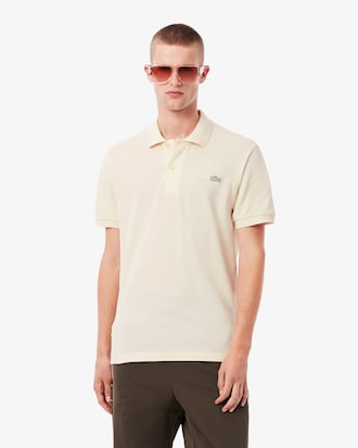 Classic Fit-Polohemd aus Mini-Piqu&eacute; mit Stickerei