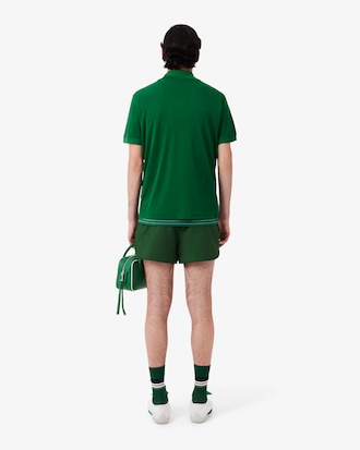 Shorts Runway aus Wolle mit Einfassung