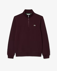 Fleece-Sweatshirt mit Rei&szlig;verschluss und hohem Kragen