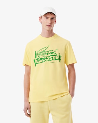 T-Shirt aus Baumwolljersey mit Druck