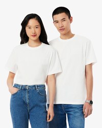 T-Shirt aus Baumwolljersey mit tiefgepr&auml;gtem Branding