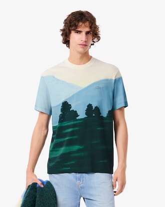 T-Shirt aus Jersey mit Print