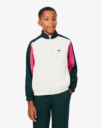 Sport-Trainingsanzug mit Colorblock-Design