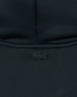 Hoodie Runway mit gesticktem Krokodil
