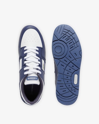 Herren-Sneakers Court Cage aus Leder