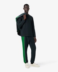 Sportliche Trainingshose mit Colorblock-Design