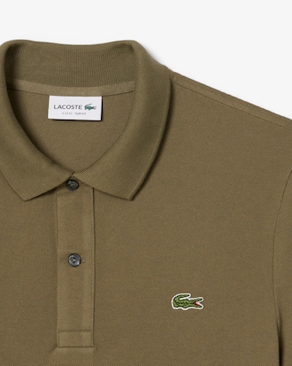 Slim Fit-Polohemd L.12.12 aus Piqu&eacute;