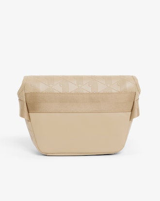 Mini-Kuriertasche aus Leder mit Monogramm