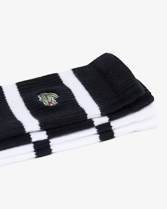 2er-Pack gestreifte Socken