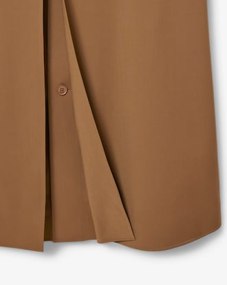 Trenchcoat Runway aus Wollgemisch