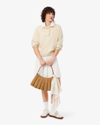 Halstuch aus Twill mit Print