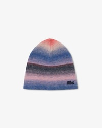 Wollmütze aus Bauwollmischgewebe mit Ombré-Effekt