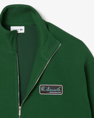 Loose Fit-Sweatshirt mit Signatur-Badge