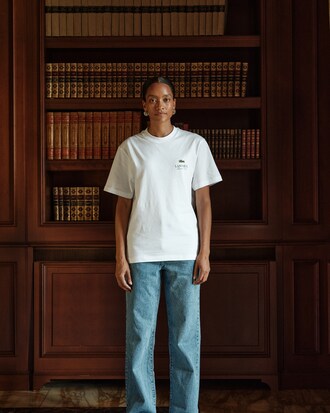 T-Shirt aus Baumwolle Lacoste x Lamarel