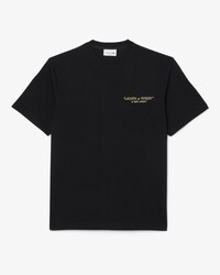 T-Shirt aus schwerer Baumwolle mit Stickerei