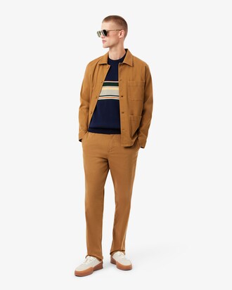 Französischer Pullover mit Streifen