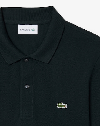 Slim Fit-Polohemd L.12.12 mit langen &Auml;rmeln