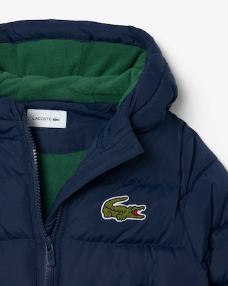 Unisex-Puffer-Jacke mit Kapuze