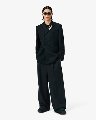 Zweireihiger Blazer Runway aus leichter Wolle