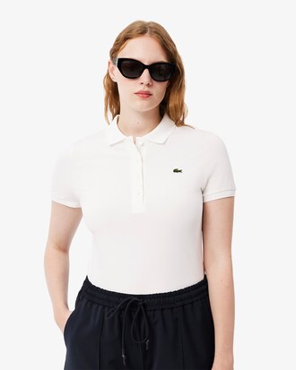 Slim Fit-Polohemd L.12.D aus Stretch-Baumwolle