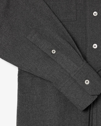 Overall aus Flanell mit langen Ärmeln