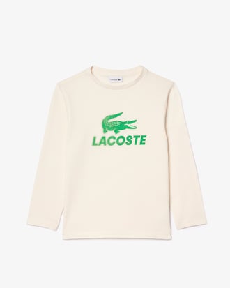 T-Shirt aus Baumwolle mit Krokodil-Print