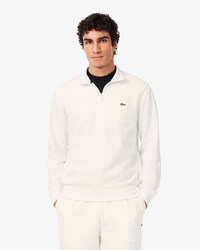 Fleece-Sweatshirt mit Rei&szlig;verschluss und hohem Kragen