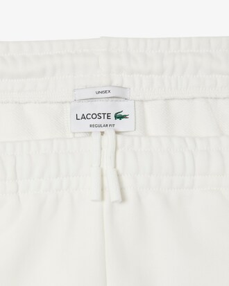 Shorts aus Baumwollfleece mit Druck