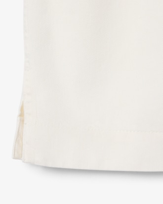 Oversized-Polokleid aus Denim