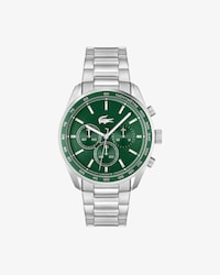 Boston Chronograph aus Edelstahl