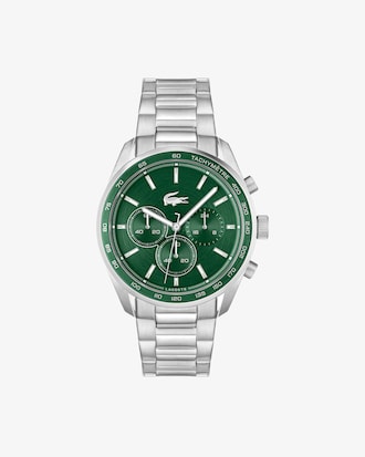 Boston Chronograph aus Edelstahl