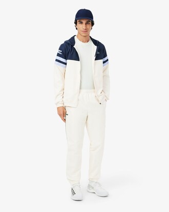 Wasserabweisende Tennisjacke mit Kapuze