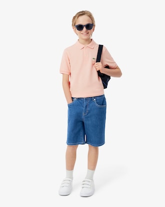 Denim-Bermudashorts mit Five-Pocket-Design